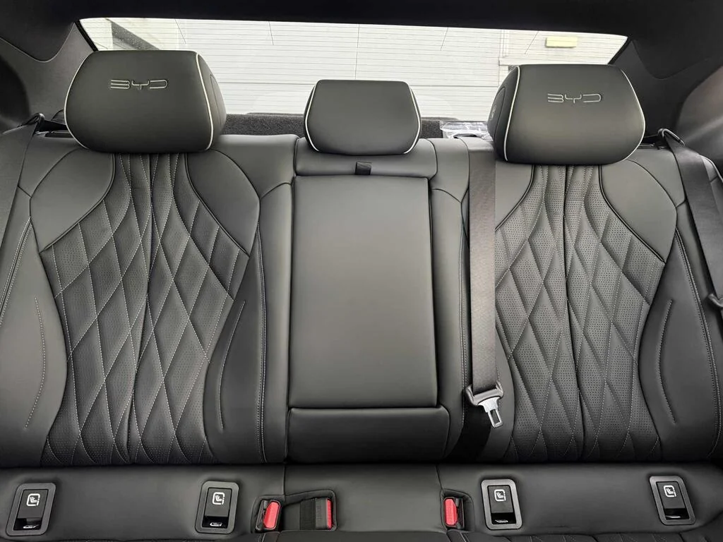 BYD Seal rear passenger seating