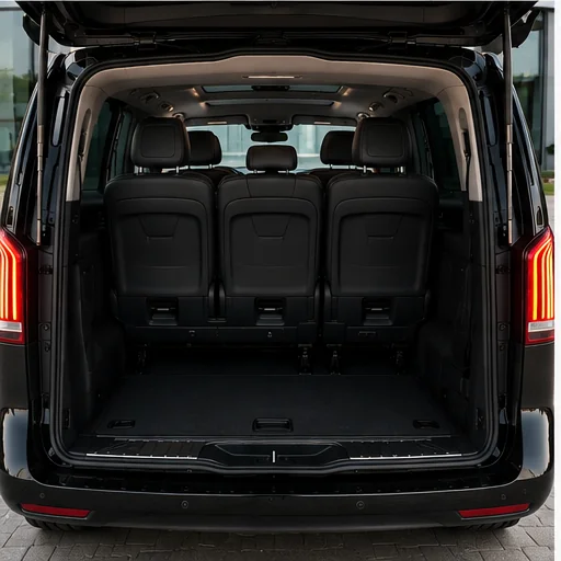 Mercedes-Benz EQV luggage compartment